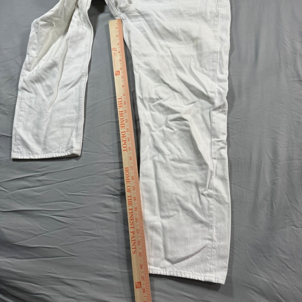 ALLSAINTS Mari Boys Jean High Rise Straight‎ Leg Jeans White W29 - Picture 7 of 12